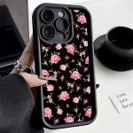 Pehme kahvatu lilleline telefoni&uuml;mbris Xiaomi Redmi Note 13 Pro Plus 5G 12S 11S 10S 9 10 11 12 Redmi 12C 13C 10C 12 4G kaanele Redmi Note 12S