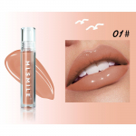 6 Colors Mirror Glass Lip Glaze Long lasting Lip Moisturizing Lip Honey Lip Oil Highly pigmented Liquid Lipstick 1#