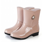 Vihmasaapad Naiste mood &otilde;ues veekindel libisemiskindel K&ouml;&ouml;k T&ouml;&ouml; Kummijalatsid Vihmasaapad Talvised s&auml;&auml;re keskel 38 khaki