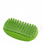 Lemmikloomade vannihari kamm karvaeemaldushari Lemmiklooma koera kassi hooldamine puhastuskinnas Massaaž Lemmiklooma juuksehooldusvahend roheline