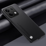 Luksuslik PU-nahast &uuml;mbris Xiaomi Redmi Note 13 Pro Plus 5G Note13 kaanega silikoonist kaitsega telefoni&uuml;mbris Redmi Note 13 Pro 4G jaoks Redmi Note 13 5G must