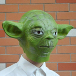 Masque yoda star wars d&eacute;guisement latex