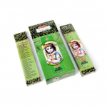 Tridev Jai Shri Krishna Agarbatti / Viirukipulgad | Jumalik seeria | L&otilde;hn | P&uuml;hendunud | 6 Pkt * 20 Gm Pooja/jumalateenistuste/religioossete s&uuml;ndmuste jaoks