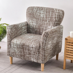 Banketi tugitooli katted Prinditud venivad diivanikatted elutuppa libisemisvastased pehmed katted, lapsed lemmikloomad, m&ouml;&ouml;blikaitse