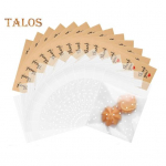 100 tk l&auml;bipaistvad isesulguvad tsellofaanist k&uuml;psisekotid 120 tk t&auml;nukleebistega. Taassuletavad maiuspalakotid kommide magustoitude ja k&uuml;psetiste jaoks Sets