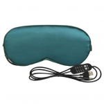 1 komplekt soojendusega silmade kate kuivadele silmadele USB toitega reguleeritava temperatuuri taimeriga Moxa Velvet silmakatte plaaster silmade ebamugavustunde leevendamiseks. helepruun v&auml;rv