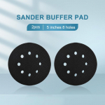 SEAMETAL 2 tk pehme puhverk&auml;sn puhverpadi liivapaberi jaoks 5/6 tolli paks padi 5 inches