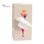 N&auml;or&auml;tikumahuti hoiukast, suure mahutavusega tolmukindel lauaarvuti/seinale paigaldatav salvr&auml;tikuhoidik, paberijaoturi kaunistus kollane