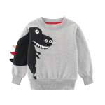 V&auml;ikelaste poiste ja t&uuml;drukute dressipluus laste pikkade varrukatega pullover s&auml;rk, millel puudub kaelus. 100cm kollane