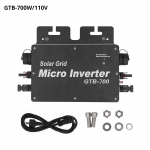 Smart Solar Inverter GTB p&auml;ikesev&otilde;rguga &uuml;hendatud inverter GTB-700W/110V