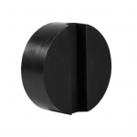 5 cm silindrikujuline padi t&otilde;steauto tungraua kummist tugiplokk Vastupidav tungrauahoidik must