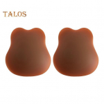 1 paar naiste silikoonist rinnapadi, higikindel, libisemisvastane n&auml;htamatu paksenenud rindade tugi Kleepuvad pastlad Nibukatted Olkaimeta liimrinnahoidja naistele M aprikoosi