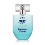 Ploom BodyLovin' Hawaiian Rumba Eau De Parfum Spray P&uuml;siva l&otilde;hnaga, Luksuslik parf&uuml;&uuml;m naistele, Mandariin, Vanill & Reisikindel, 50ml