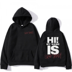 Eminem Slim Shady Kapuutsiga dressipluusid Pikkade varrukatega Meeste Naiste Kapuutsiga Pusad Fliisist Unisex Pulloverid M