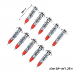 10 tk raskeveokite Molly polt &otilde;&otilde;nsa ajamiga seina ankrukruvide komplekt kipsplaadi &otilde;&otilde;nsusega pistiku t&uuml;&uuml;bel kipsplaadist riputatavate kinnitusdetailide jaoks 46mm