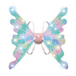 Elektrilised liblika tiivad h&otilde;&otilde;guv printsessi haldjatiib muusikaga Valgustusega riietus Angel Wings kost&uuml;&uuml;mitarvikud t&uuml;drukutele lemmikloomale