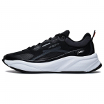 Li Ning pehmed mugavad igap&auml;evased libisemiskindlad madalad vabaajajalatsid meeste tossud must AGLT051-4 43