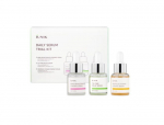 iUNIK Daily Serum Trial Kit 3x15ml - Zestaw 3 MINI Serum do twarzy Propolis, Tea Tree, Rose Galactomyces