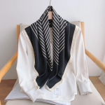 90CM Neli Aastaaega Ruudukujuline Suur Ruudukujuline Sall Luksuslik Dekoratiivne S&auml;rk Professionaalne Peapael Juuksepael P&auml;ikesekaitse Peapael 90*90cm