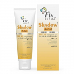 FIXDERMA Shadow P&auml;ikesekaitsekreem Spf 50+ Pa+++ Geel| Laiaspektiline P&auml;ikesekaitsekreem Uva jaoks , (Shadow A-Gel Spf 30, 75 G (Pakis 1)), K&otilde;ik