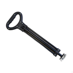 Wagon Pull Handle, Cart portable Folding Trolley Handle ,Folding for black