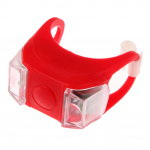 LED Strobe Tail Tagumine v&auml;lklambi lambipirn Tagatule jalgratta jalgratas punane