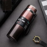 Suure mahutavusega termostops 1000 ml vaakumkolvid kaasaskantav roostevabast terasest termotass veepudel reisiteekruus kontoritermose tass