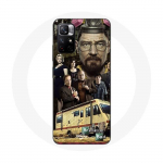 Coque Maniacase pour Redmi Note 11 5G Breaking Bad Heisenberg equipages