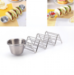Roostevabast terasest loominguline Mehhiko pizzariiul Roostevabast terasest toiduriiul 27.5X6.5X5cm