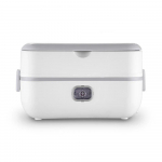 Uus &uuml;htlaselt kuumenev elektriline l&otilde;unakarp kaasaskantav topelt termoisolatsiooniga bento-karbi roostevabast terasest vooderdusega majapidamises kasutatavad toidu soojendamise konteinerid