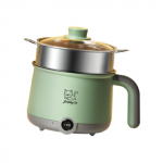 Elektriline kuumpott aurutiga Mittekleepuva panniga K&ouml;&ouml;gi k&uuml;psetusseadmed 1,8-liitrine minipott pastapraad munanuudlisuppi jaoks