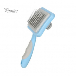 Lemmikloomade kamm koer roostevabast terasest n&ouml;&ouml;pn&otilde;elad massaaž, v&auml;ldib mattumist &uuml;he klahviga eemalda karva libisemisvastane k&auml;epide Kaasaskantav murdumisvastane koer kass kohevate juuste hooldamine roheline