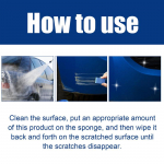 100g auto kriimustuste parandamise kreem, lahusti Autopoleerimisvahend keraamiline vaha kriimustusvastane auto kriimustuste eemaldamise tarvikud s&otilde;idukitele CHINA