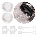 2 tk silikoonist lekkekindla korgi komplekt, mis sobib Stanley Cup 1,0/2,0 40Oz/30Oz trumli veetassi lekkevastaste tarvikutega onesize