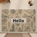 Uus lihtne sissep&auml;&auml;suukse p&otilde;randamatt majapidamisvaip, veranda vaip, imav, kulumiskindel, libisemiskindel ja kergesti hooldatav matt 50*80cm