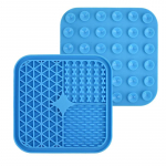 Koerte lakkumismatt Slow Food Mat Drizzling Licking Pad Impress Slow Food Mat Silikoonist Slow Food Mat Lemmikkoera lakkumismatt 15x15cm