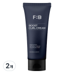 Forbut Wave Boost Hair Styling Curl Cream, 150ml, 2 units black