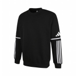 Adidas Sq25 Sw Crew Triibuline Pikkade Varrukate Dressipluus Meeste Dressipluus Must JM3546 S