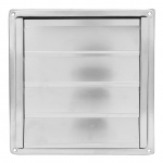 Kuivati &otilde;huava kate 4-tolline ruudukujuline 304 roostevaba teras v&auml;lisseina &otilde;huava kate nailonv&otilde;rguga, et hoida