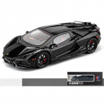 1/24 Lamborghini Revuelto superauto sulamist autode valatud mudelid ja m&auml;ngus&otilde;idukid metallist m&auml;nguautomudeli heli ja valguse kollektsioon lastele m&otilde;eldud m&auml;nguasjad 1/24-Size:21*9.6*5cm must
