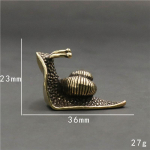 Tee lemmikloomade tigude ornament Retro puhtast vasest mini tigudekoratsioon antiikne messingist loom K&auml;&auml;bus kujukeste k&auml;sit&ouml;&ouml; t&ouml;&ouml;lauakaunistus