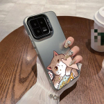 Paar naljakat kassi&uuml;mbrist iPhone 16 jaoks Samsung A55 A35 S24 FE Xiaomi Redmi Note 13 Pro 14C A3 Huawei Honor 200 p&otilde;rutuskindel telefoni kaitseraua kriimustusvastane kate Samsung A54 5G