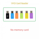 USB 2.0 m&auml;lukaardilugeja Kiire SDHC TF adapteriga kaardilugeja 【1】No Card
