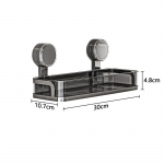 P&ouml;&ouml;rlev iminapaga hoiuriiuli seinale kinnitatav hoiuriiul k&ouml;&ouml;gi jaoks Vannitoa &scaron;ampoon du&scaron;igeeli hoidik Majapidamisorganisaatorid 30cm selge hall v&auml;rv