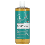 dr. Jacobs Naturals, Botanical Pure Castile k&otilde;ik-&uuml;hes seep, eukal&uuml;pti eeterlik &otilde;li, 32 untsi (946 ml) white