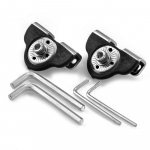 1PAIR Auto mootori kapoti LED-tulede varda kinnitusklambrid Auto Piller-lambi hoidik Klamber ilma puurimiseta universaalne maastur 4WD 4X4