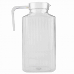 1800 ml akr&uuml;&uuml;list l&auml;bipaistev mahlapudel triibuline vesi j&auml;&auml;k&uuml;lm mahlakann kaanega baari kodu jaoks