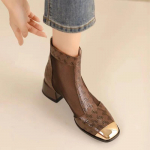 Naiste lahedad saapad Sandaalid Keskkontsad Moodsad kingad Tursked kandilised varbad Pahkluu L&uuml;hikesed saapad S&uuml;gis uued pumbad Naiste trend Zapatos 35