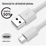 C-t&uuml;&uuml;pi mobiililaadimiskaabel OPPO, Huawei, Vivo, Xiaomi jaoks &ndash; 66 W &uuml;likiire laadimine ja andmeedastus. White 1m [Bare]