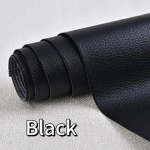 Isekleepuvad nahast paranduskleebised Diivani auk Fix Patch PU s&uuml;nteetilisest nahast laud tool iste m&ouml;&ouml;bli kott kingade parandamise t&ouml;&ouml;riistad 20*30cm must